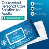 imageInspire Adult Wet Wipes Wash Cloths  Adult Wipes for Incontinence ampamp Cleansing for Elderly 8quotx12quot 200 count1 Count Pack of 200