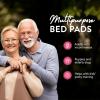 imageInspire Extra Large Super Absorbent Disposable Bed Pads for Incontinence Ultra Thick and Absorbent Bed Pads Disposable Adult  Puppy Pads  Pee Pads for Adults 30quot X 36quot Pack of 50Gray 36 x 36