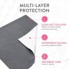 imageInspire Extra Large Super Absorbent Disposable Bed Pads for Incontinence Ultra Thick and Absorbent Bed Pads Disposable Adult  Puppy Pads  Pee Pads for Adults 30quot X 36quot Pack of 50Gray 36 x 36