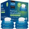 imageInspire Adult Wet Wipes Wash Cloths  Adult Wipes for Incontinence ampamp Cleansing for Elderly 8quotx12quot 200 count1 Count Pack of 200