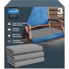 imageInspire Underpads  Stain Hiding Gray Reusable Incontinence Bed Pads  Waterproof Mattress Pad  for Adults Babies and Dogs 18 X 24  3 Pack18 X 24  3 Pack
