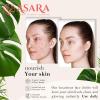 imageAsara Disposable Face Towel XL Facial Wipes  Organic Vegan Biodegradable  Add Water As a Makeup Remover  Sensitive Skin Face Towels  Clean Daily Towelettes 100 CountUnscented