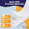 imageDimples Booster Pads Baby Diaper Doubler Inserts with Adhesive  1 Size Fits All Diapers  Boosts Absorbency  No More leaks for Overnight Travel Nighttime or Anytime 21 Count