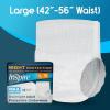 imageInspire Adult Diapers Women or Men  MAX Absorbency  Our Most Absorbent and Dry Incontinence Underwear for Women or Men  Leak Proof Diaper Overnight or Daytime for HeavyLarge 64 Count