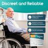 imageInspire Adult Diapers Women or Men  MAX Absorbency  Our Most Absorbent and Dry Incontinence Underwear for Women or Men  Leak Proof Diaper Overnight or Daytime for HeavyXL 14 Count