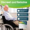 imageInspire Adult Diapers Women or Men  MAX Absorbency  Our Most Absorbent and Dry Incontinence Underwear for Women or Men  Leak Proof Diaper Overnight or Daytime for HeavyMedium 72 Count