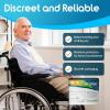 imageInspire Adult Diapers Women or Men  MAX Absorbency  Our Most Absorbent and Dry Incontinence Underwear for Women or Men  Leak Proof Diaper Overnight or Daytime for HeavyLarge 64 Count
