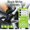 imageInspire Black Nitrile Gloves  THE ORIGINAL Quality Black Gloves Disposable Latex Free  45 CookingNitrile