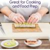 imageInspire Exam Medical Clear Vinyl Disposable Gloves  Latex Free for Cleaning Food Prep