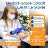 imageInspire Nitrile Gloves Medical Examination  45 Grade The Original Quality Stretch Cobalt Blue  Disposable Latex Free DoctorsEMT Food Service Cleaning Janitorial Household Hospitals and MoreXXLarge