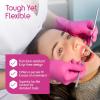 imageInspire Pink Gloves Disposable Latex Free  Nitrile Pink Glove Hair and Nail Salon Esthetician Nitrile Disposable Gloves2 Boxes of 50