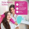 imageInspire Pink Gloves Disposable Latex Free  Nitrile Pink Glove Hair and Nail Salon Esthetician Nitrile Disposable Gloves2 Boxes of 50