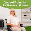 imageInspire Protective Underwear for Men and Women  Adult Diapers for Bowel Incontinence  Disposable Underwear for Women and Men  4 Bags of 18  72 Total LargeLarge