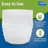 imageInspire Protective Underwear for Men and Women  Adult Diapers for Bowel Incontinence  Disposable Underwear for Women and Men  4 Bags of 18  72 Total LargeLarge