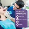 imageInspire Stretch Vinyl Exam Gloves  THE ORIGINAL Quality Disposable Latex Free Medical Glove Cleaning Cooking Food Service Labs Healthcare and Household Small 1000 CountXLarge