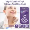 imageInspire Stretch Vinyl Exam Gloves  THE ORIGINAL Quality Disposable Latex Free Medical Glove Cleaning Cooking Food Service Labs Healthcare and Household Small 1000 CountLarge Pack of 1000