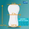 imageInspire Ultra Absorbency Incontinence Booster Pads  Absorbs Over 4 Cups  for Women or Men Adhesive Strip Use in Incontinence Underwear and Diapers LeakFree 66 Count66 Count