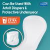 imageInspire Ultra Absorbency Incontinence Booster Pads  Absorbs Over 4 Cups  for Women or Men Adhesive Strip Use in Incontinence Underwear and Diapers LeakFree 66 Count66 Count