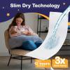 imageInspire Ultra Dimples Diaper Booster Pads One Size Fits All 42 Count UnisexBabies