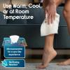 imageInspire Ultra Thick Rinse Free Body Wipes Bathing Wipes Rinse Free Wet Wipes Thick Strong Extra Large With Aloe Vera EnrichedThick 6 Packs of 8