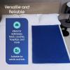 imageInspire Waterproof Chair Pad Dark Colored to Hide Stains 18 x 24  Quilted for Incontinence Washable for Adults and Kids Reusable Underpad34x54 Pack of 1