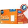imageInspire XL 30 x 36 Ultra 100 Grams Super Absorbent Bed Pads for Incontinence 50