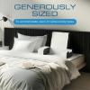 imageKolbs Bed Wedge Pillow Chic Jacquard Cover for Sleeping and Acid Reflux Heartburn Standard Width 75quot Height19 Reading Wedge  Grey