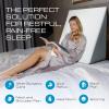 imageKolbs Bed Wedge Pillow Chic Jacquard Cover for Sleeping and Acid Reflux Heartburn Standard Width 75quot HeightExtra Wide 12 Height