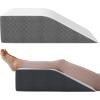 imageKolbs Bed Wedge Pillow Chic Jacquard Cover for Sleeping and Acid Reflux Heartburn Standard Width 75quot HeightFlat Top 7 Height