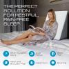 imageKolbs Bed Wedge Pillow Chic Jacquard Cover for Sleeping and Acid Reflux Heartburn Standard Width 75quot HeightStandard Wedge 12 Height