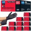 imageInspire Black Nitrile Gloves  THE ORIGINAL Quality Black Gloves Disposable Latex Free  45 CookingNitrilevinyl Blend
