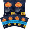imageInspire Trail Wipes  Camping Wipes Body Wipes Adults  Biodegradable Wipes For Camping Travel Gym With Aloe And Vitamin E  No Rinse Bathing Shower Wipes Women Or Men50 Count 2 Packs Of 25