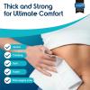 imageBody Wipes for adults bathing no rinse  Adult Wash Cloths Extra Large Bathing Wipes for Incontinence 8quotx 8quot In 192 count Bulk Pack  By Inspire