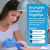 image:imageInspire Black Nitrile Disposable Gloves  45 Nitrile Disposable Safety Medical Cooking Cleaning GlovesBlue  Box of 100