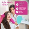 image:imageInspire Pink Gloves Disposable Latex Free  Nitrile Pink Glove Nail Salon and Hair Dye  Esthetician Nitrile Disposable  Nitrile gloves Medium